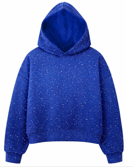 ✨ Damen Glitzer Langarm Hoodies