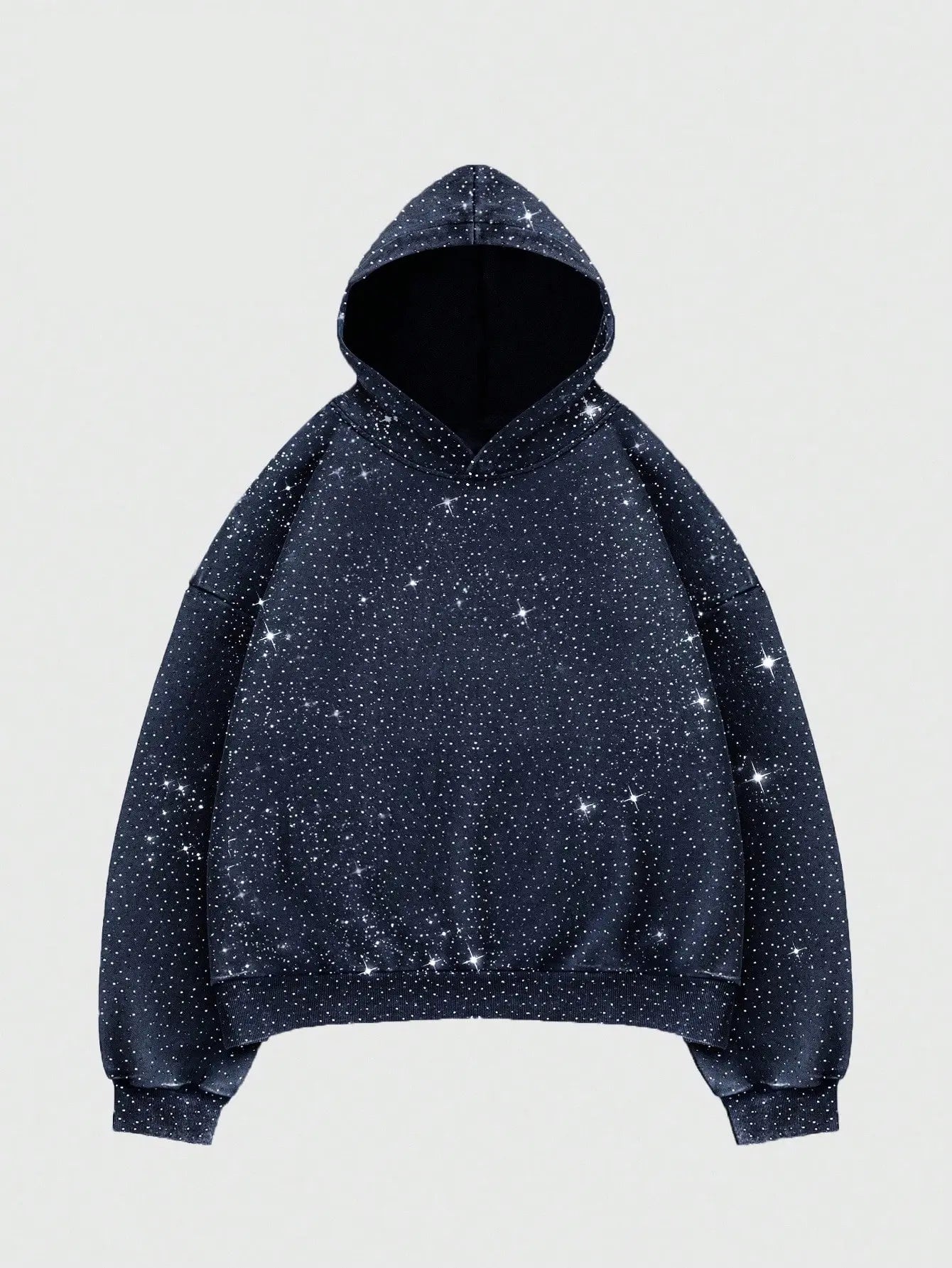 ✨ Damen Glitzer Langarm Hoodies