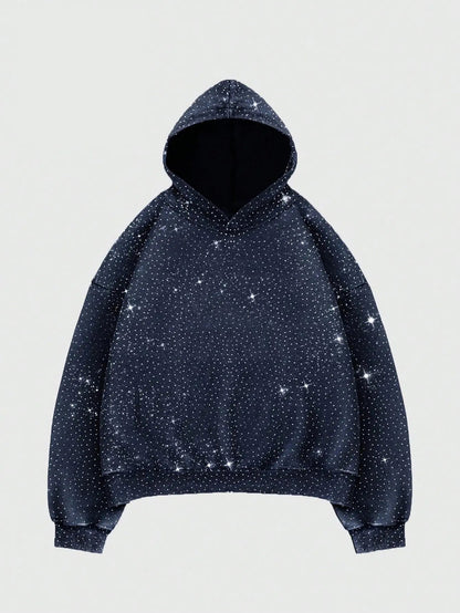 ✨ Damen Glitzer Langarm Hoodies