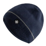 Luxury Knitted Winter Beanie for Men - Warm Ski Cap with Casual Snow Label Decor