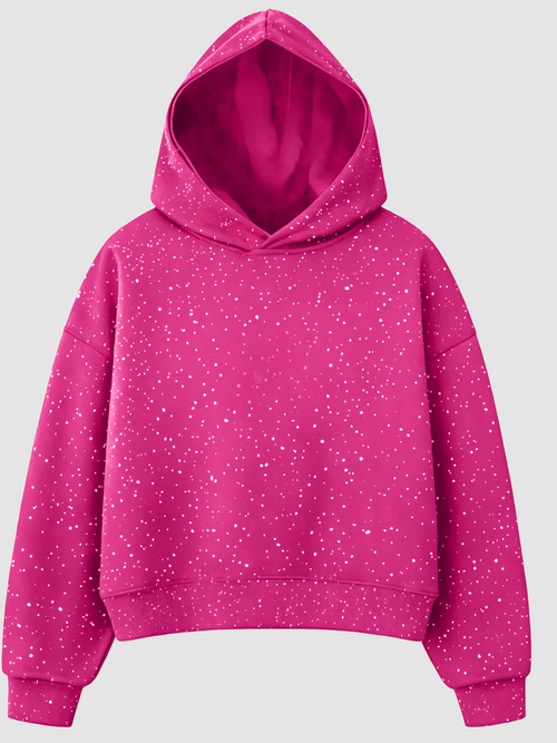 ✨ Damen Glitzer Langarm Hoodies