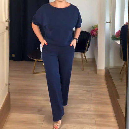 ⏳Zeitlich begrenztes Angebot⏰Elegantes 3-teiliges Set bestehend aus langem Cardigan, Top und Hose💞